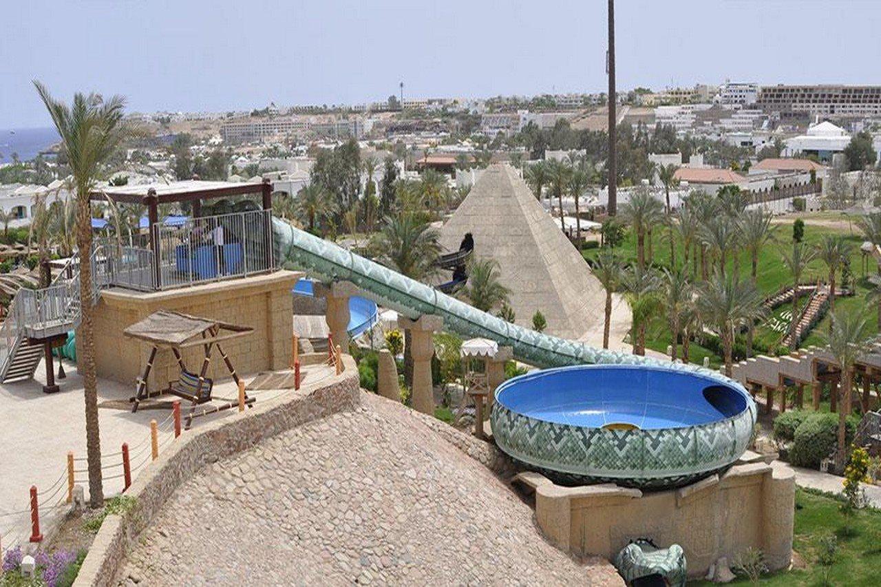 Sharm Dreams Vacation Club - Aqua Park Hotel Exterior photo The water park